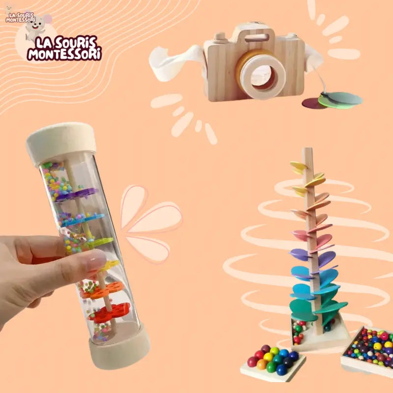 Coffret Éveil Musical et Créatif La Souris Montessori