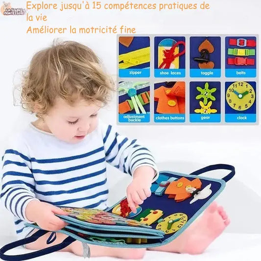Découvrez notre Livre d'Activités Montessori 3D La Souris Montessori