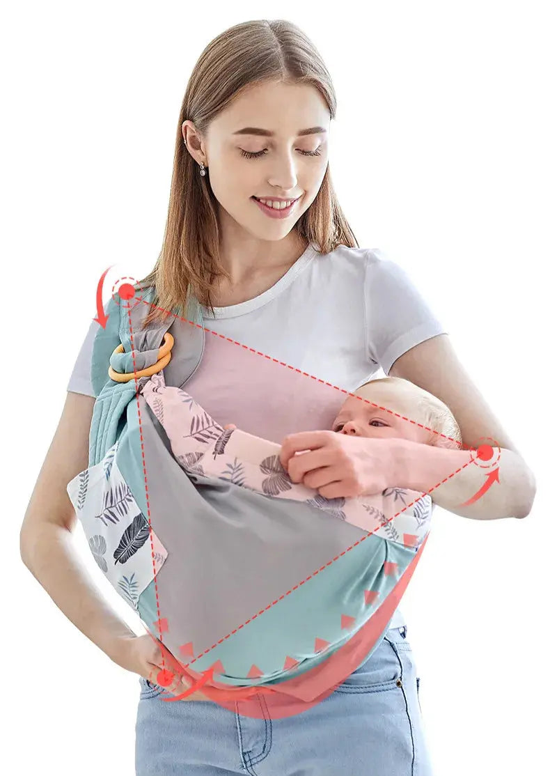 Porte-Bébé Écharpe en Coton Multifonction - Slinger Kangourou Ma boutique