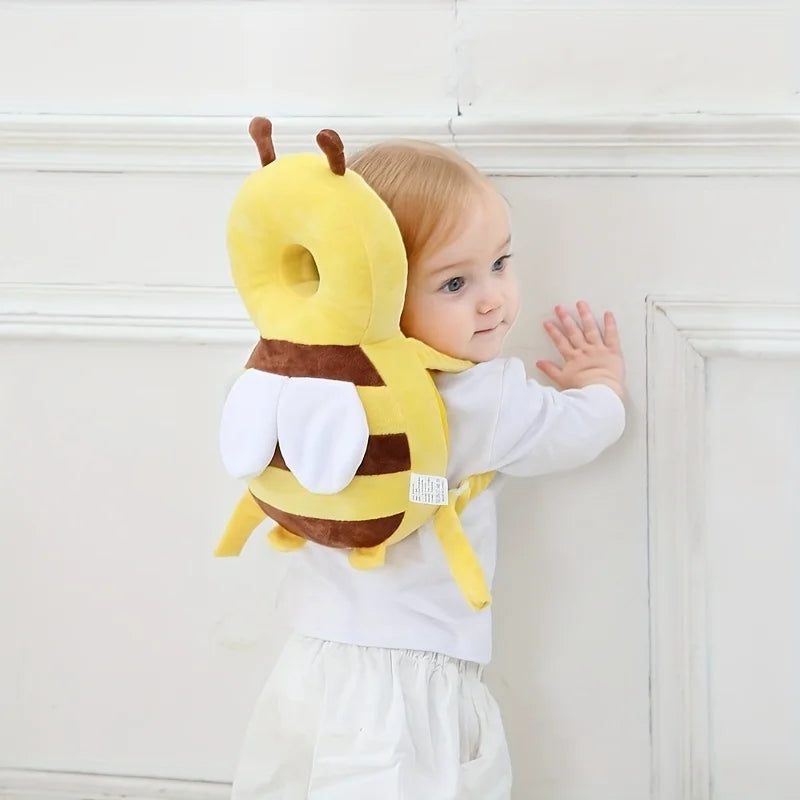 Little Bee Baby Head Protection Pillow - Breathable anti fall hat suitable for young children's head protection, Christmas gift La Souris Montessori