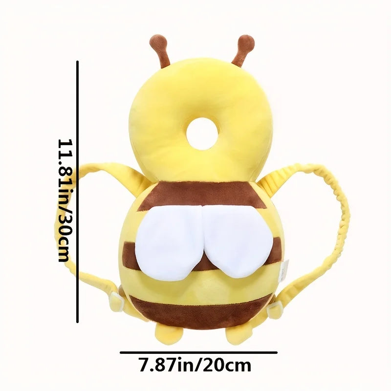 Little Bee Baby Head Protection Pillow - Breathable anti fall hat suitable for young children's head protection, Christmas gift La Souris Montessori