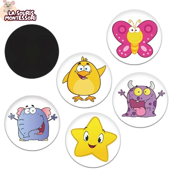Autocollant propreté La Souris Montessori