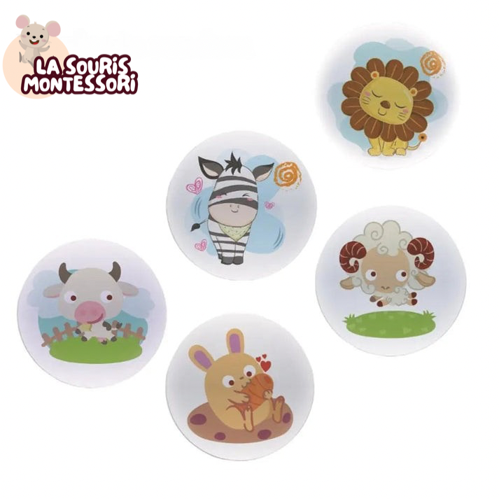 Autocollant propreté La Souris Montessori