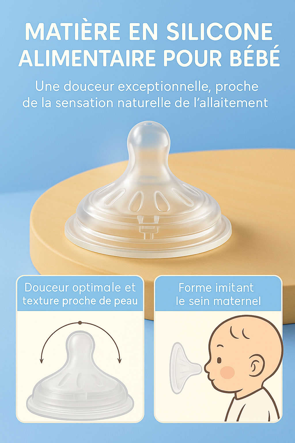 Biberon anticolique construction La Souris Montessori