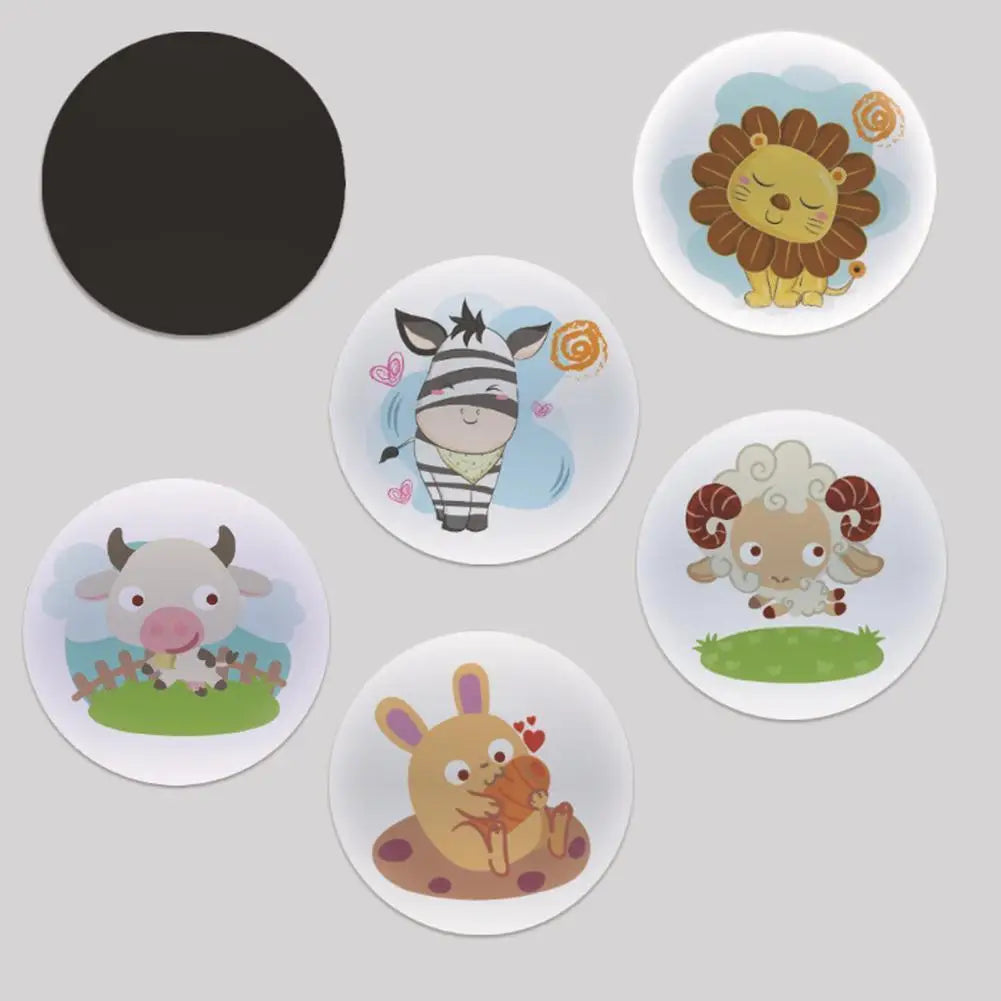 5PCS Color Changing Toilet Sticker Toddler Potty Training Toilet Color Changing Toilet Sticker Potty Training Seat Magic Sticker La Souris Montessori