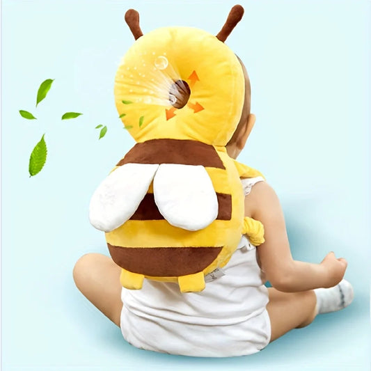 Little Bee Baby Head Protection Pillow - Breathable anti fall hat suitable for young children's head protection, Christmas gift La Souris Montessori