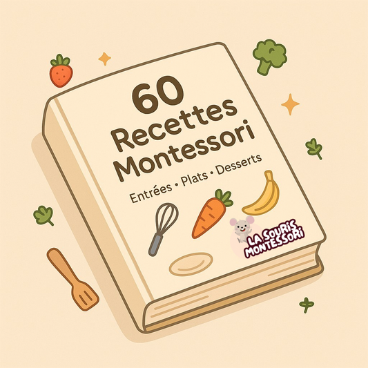 Kit de Cuisine Montessori -17 Pièces La Souris Montessori